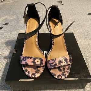 Torrid ankle strap tapered heel